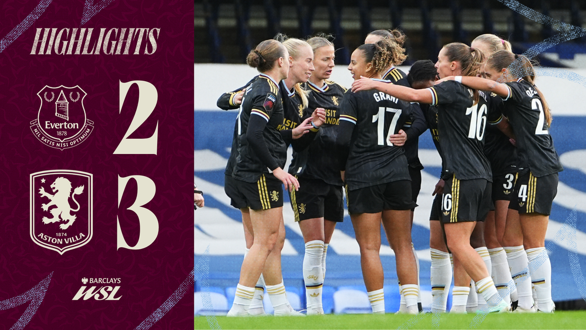 HIGHLIGHTS | Everton Women vs Aston Villa Women