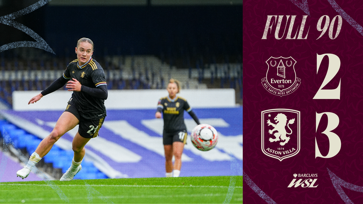 FULL 90 | Everton FC Women vs Aston Villa Women