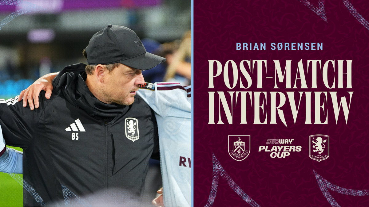 'A really good night' | Brian Sørensen on beating Burnley to stay perfect in the Players Cup