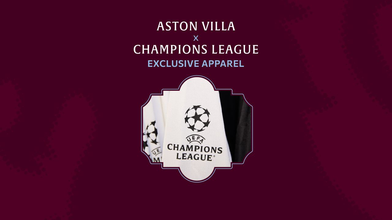 Champions League apparel range available in-store now