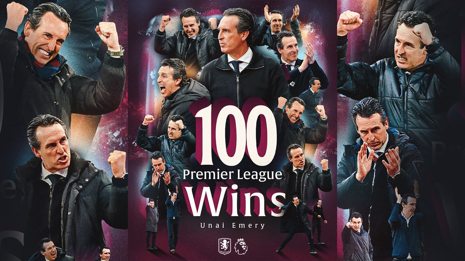 Unai Emery hits 100 Premier League wins!