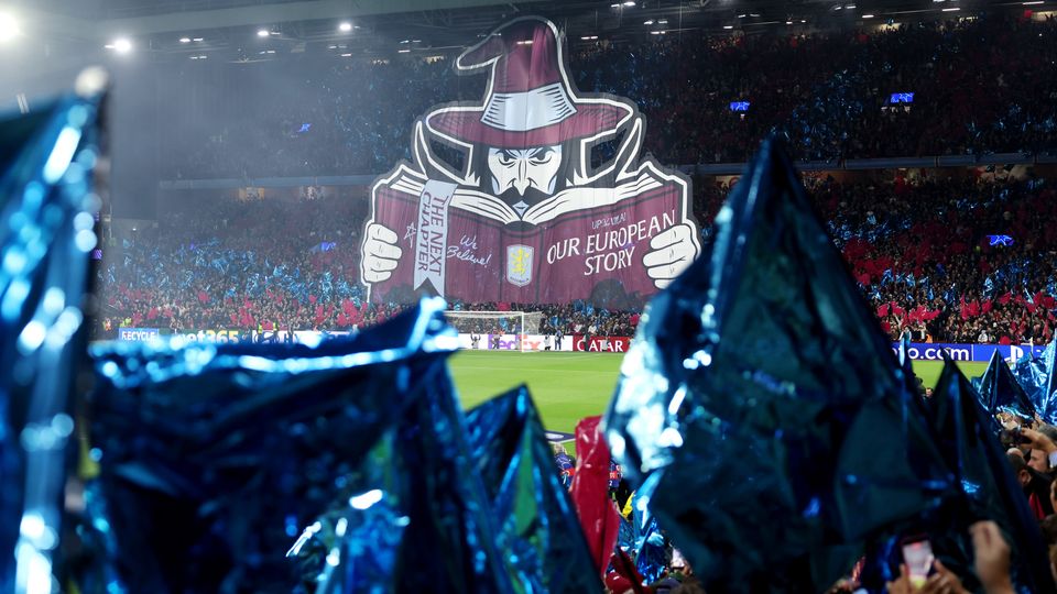 Villa Villan returns for European tifo