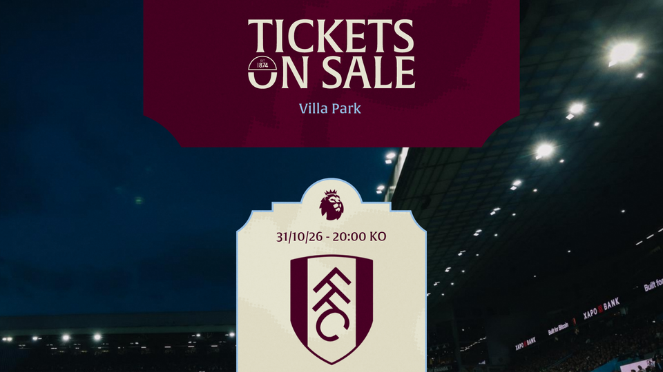 Fulham ticket details