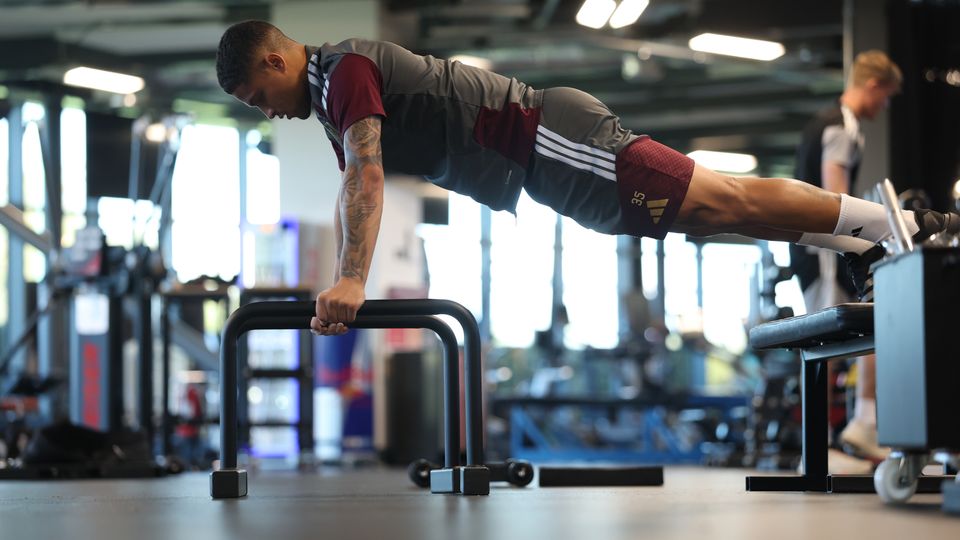Villans train prior to Newcastle test