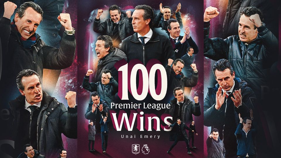 Unai Emery hits 100 Premier League wins!