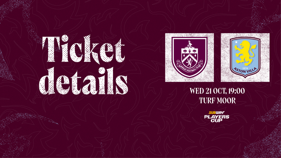 Burnley Women ticket details